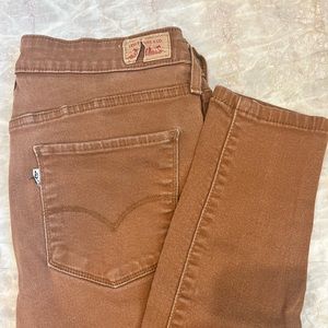 Levi low rise stretch legging jeans